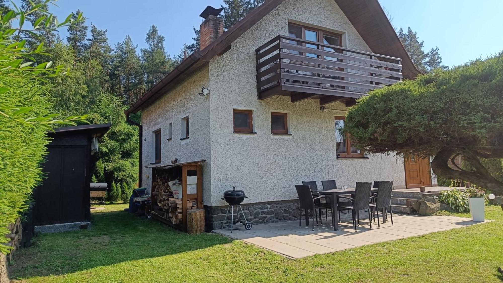Chata Marecek - V Lesni Osade U Reky Luznice Skalice Luaran gambar